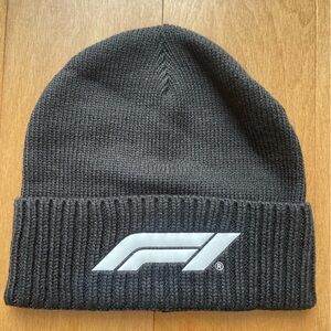 Black Beanie with F1 Logo